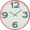 12-3-6-9 24" wall clock. 24"dia.x1.75"D