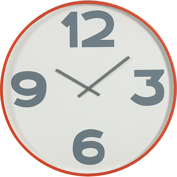 12369WallClockOrngF11