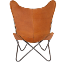 1938 leather butterfly chair