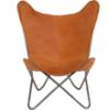 1938 leather butterfly chair