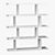 314BookcaseWhite3QS11
