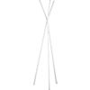 3 prong white coat rack. 21.25"dia.x69.25"H