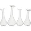 4-some vase. 7.75"Wx2"Dx5"H