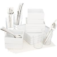 4 square white starter set
