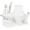 4 square white starter set