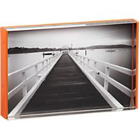 acrylic orange rim frame