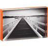 acrylic orange rim frame