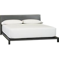 alpine gunmetal queen bed