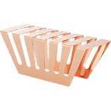 balance rose gold letter holder