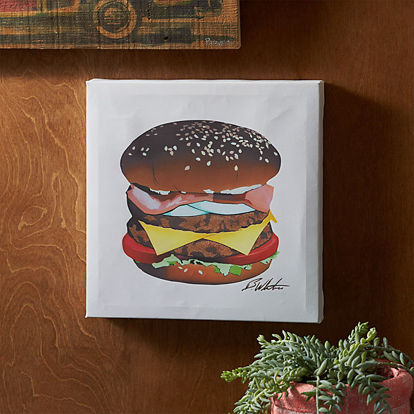 barcelona burger print