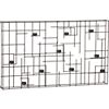 beam wall candleholder. 42"Wx4.5"Dx25.5"H