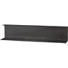 bent metal wall shelf. 48"Wx9"Dx10.25"H