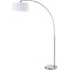 big dipper arc floor lamp. overall: 71"Wx17.75"Dx77.75"H shade: 10"H