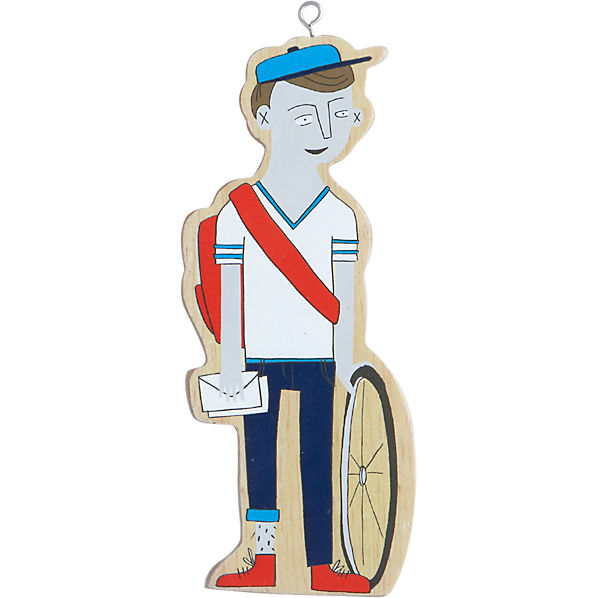 BikeMessengerOrnamentF12