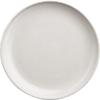 black clay dinner plate