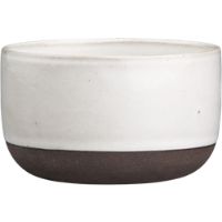 black clay soup bowl