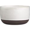 black clay soup bowl