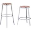 block printed barstools