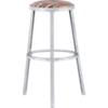 block printed 30" barstool