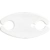 white bobino cord wrap