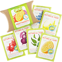 botanical paints set of six