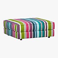 botao stripe sectional ottoman