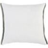 boundary white-natural 18" pillow
