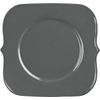 bracket salad plate. 8.25" sq.
