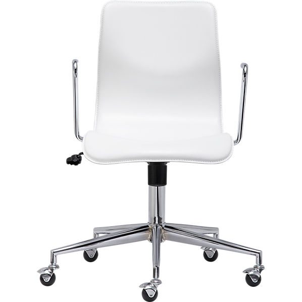 BubbleWhiteOfficeChairS10