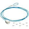 blue cable photo cord. 59.5"