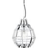 cage chrome pendant lamp
