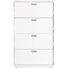 gloss white tall chest. 30"Wx18"Dx49.25"H
