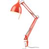 carpenter bright orange lamp