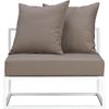 casbah armless chair.overall: 33.5"Wx33.5"Dx25.25"H seat: 16.25"H