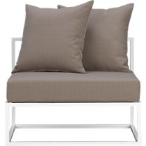 casbah armless chair