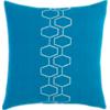 cell peacock 18" pillow