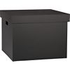 chalkboard file box. 14.75"sq.x11.25"H
