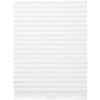 rayon bamboo channel white oversized bath towel.