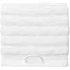 rayon bamboo channel white washcloth.