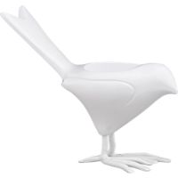 white chick candleholder