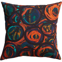 circles 20" pillow