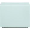 city slicker mint side table. 18.25"sq.x14"H