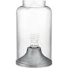 cloche table lamp. 7"dia.x12.5"H