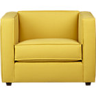 club chair in lemongrass.