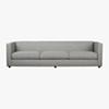 club grey 3-seater sofa