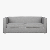 club grey sofa