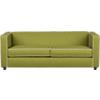 club moss sofa with piping