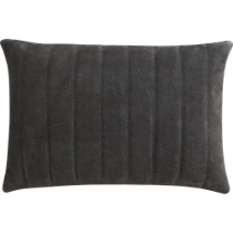 clutch dark brown 18"x12" pillow