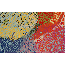 colorful confetti rug