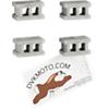 concrete magnets set of four